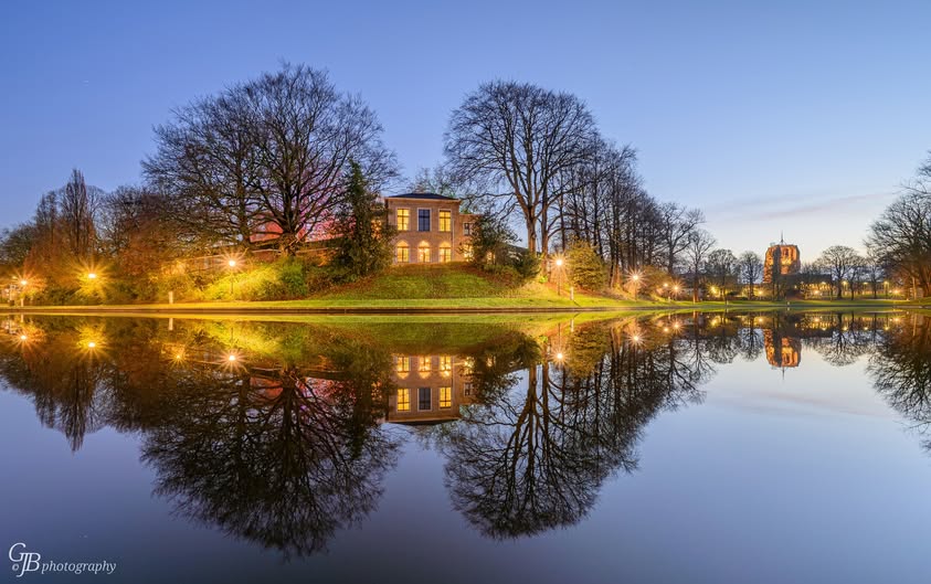 Gerrit Bosch: Prinsentuin met zicht op de Koperen Tuin