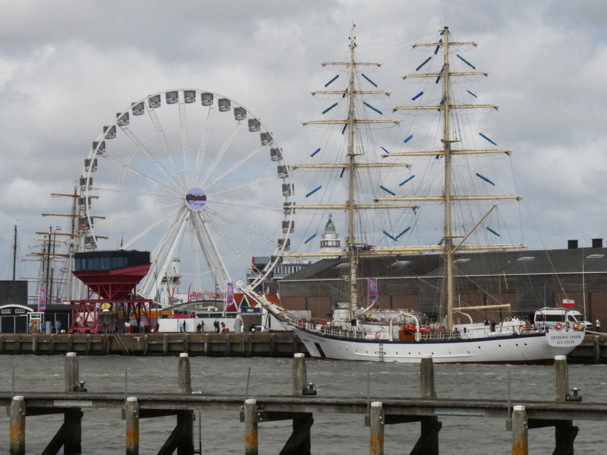 WYTSKE HEIDA: HARNS YN’E STARTBLOKKEN FOAR DE TALL SHIPS RACES