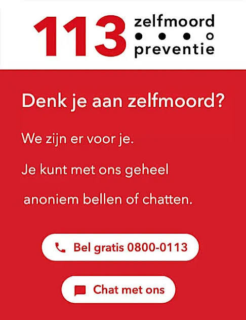 Regio Den Haag zet in op vangnet na een zelfmoordpoging