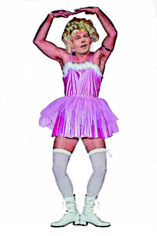 JETTEN IN EEN ROZE TUTU